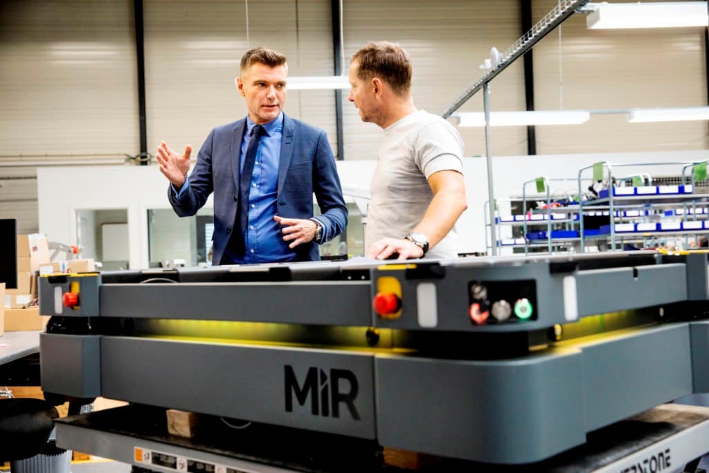 MIRs produktion MiR1000