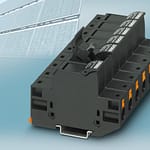 Złączka bezpiecznikowa push-in dla zastosowań fotowoltaicznych Kompaktowe złączki bezpiecznikowe PT