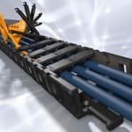 Bezpieczne prowadzenie przewodów w nawet najmniejszych przestrzeniach za pomocą niewielkich e-prowadników firmy igus Bezpieczne prowadzenie przewodów