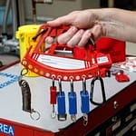 Nowy, praktyczny wieszak na blokady LOTO wieszak na blokady LOTO