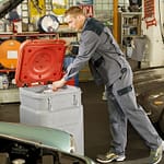 Pojemnik SaCon® – bezpieczny transport i przechowywanie czyściw Pojemnik SaCon®