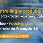 Controlling w produkcji – jak przekroczyć kosztowy Rubikon? Controlling w produkcji