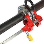 Bezpieczne blokady lockout do zaślepek rurociągów dla najszerszego zakresu rur blokady lockout do zaślepek rurociągów