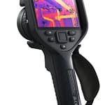 4-calowy ekran dotykowy o kącie widzenia 160 stopni ! – zaawansowana kamera termowizyjna FLIR E53 4-calowy ekran dotykowy