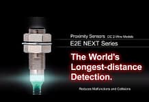 Mniej przestojów, dłuższy czas pracy – czujnik zbliżeniowy E2E NEXT DC2W o największym zasięgu na świecie