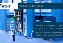 Platforma Talk2M Easy Setup jeszcze bardziej upraszcza łączność z maszynami Talk2M Easy Setup