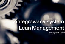 Zintegrowany system Lean Management Lean Managment