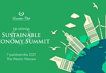 7 października 2021 w Hotelu The Westin Warsaw odbędzie się VII edycja “Sustainable Economy Summit”.
