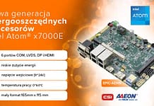 EPIC-ADN9 – komputer z nową generacją energooszczędnych procesorów Intel Atom® x7000E