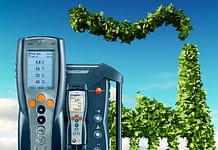 Oszczędność emisji i kosztów z analizatorami spalin Testo analizatory spalin Testo