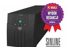 UPS EVER SINLINE 800 wybrany przez Redakcję PC World Zasilacz awaryjny UPS SINLINE 800