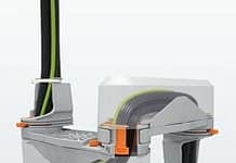 Przyszłościowe doprowadzenie przewodów do drzwi szafy sterowniczej System prowadnic CGS