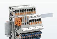 Budowanie instalacji za pomocą trzypoziomowych złączy z zaciskami typu push-in trzypoziomowym złączom PTI 4 z zaciskami w technologii push-in