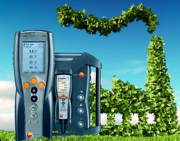 TESTO analizatory spalin Testo