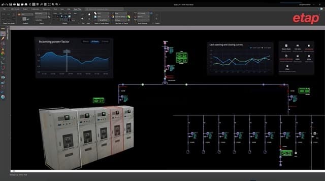 Schneider Electric_ETAP-Electrical Digital Twin_NVIDIA Średni ETAP i Schneider Electric, cyfrowy bliźniak, AI