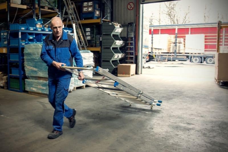 nowoczesna drabina Hybryda wśród drabin